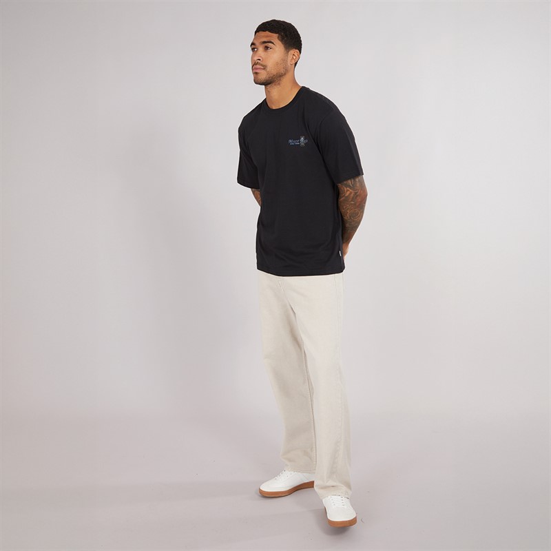 ONLY & SONS Mens Tristan Relax T-Shirt Black/Mount Fuji