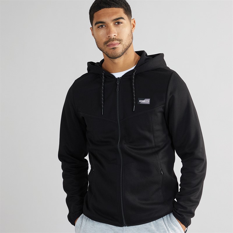 ONLY & SONS Mens Liam Hoodie Black
