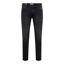 ONLY & SONS Mens Loom WB 2534 Slim Fit Jeans Washed Black