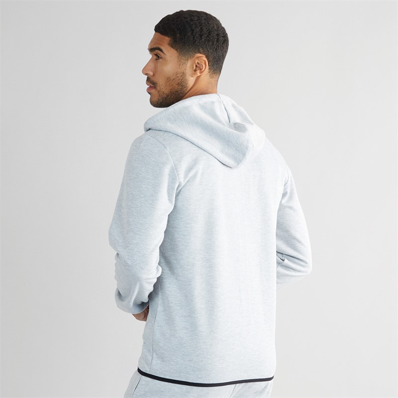 ONLY & SONS Mens Liam Hoodie Light Grey Melange