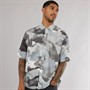 ONLY & SONS Mens Bud Short Sleeve Relaxed Shirt Surf Spray
