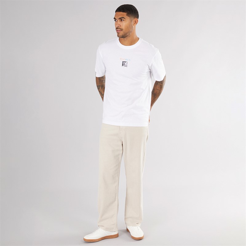 ONLY & SONS Mens Tristan Relax T-Shirt Flores