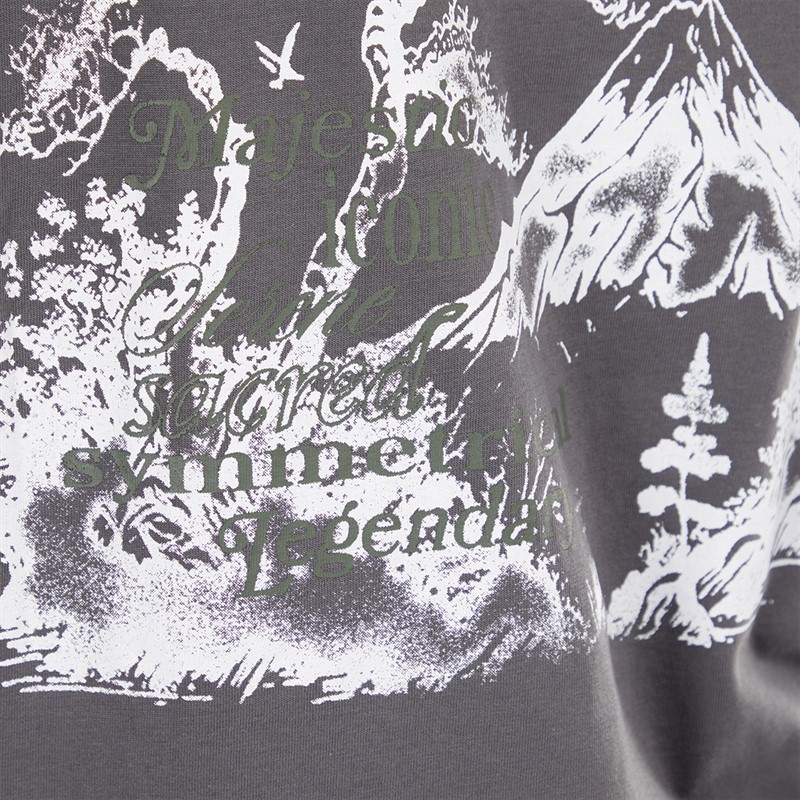 ONLY & SONS Mens Tristan Relax T-Shirt Mount Fuji