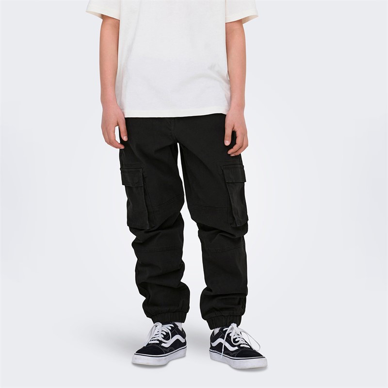 ONLY & SONS Junge Cam Stage Cargohosen Schwarz