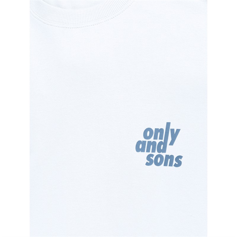 ONLY & SONS Junge Blake T Shirt Bright White