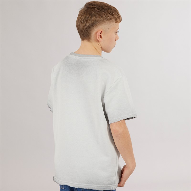 ONLY & SONS Junge Tilmo Life T Shirt Ultimate Grey