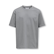 ONLY & SONS Jongens Fred Leven T-shirt Ultimate Grey