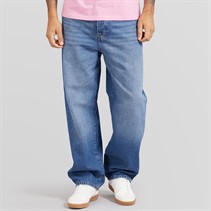 ONLY & SONS Mens Fade Loose Jeans Medium Blue Denim