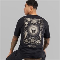 ONLY & SONS Mens Tristan Relaxed T-Shirt Black/Skull