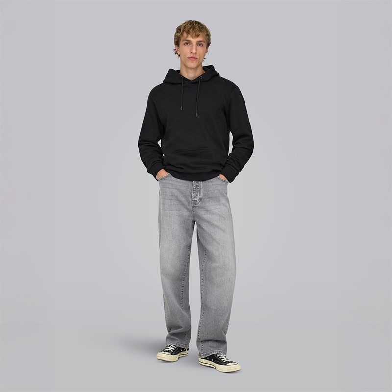 ONLY & SONS Mens Ceres Hoodie Black