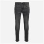 ONLY & SONS Jeansy skinny czarne prane dla niego kolor Black Denim