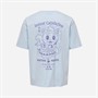 ONLY & SONS Herren Catisfaction T Shirt Relaxed Fit Skyway