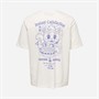 ONLY & SONS Herren Catisfaction T Shirt Relaxed Fit Cloud Dancer