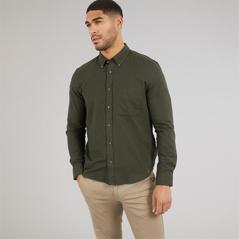 ONLY & SONS Mens Jupiter Long Sleeve Shirt Rosin