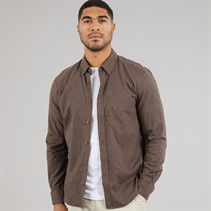 ONLY & SONS Mens Jupiter Long Sleeve Shirt Demitasse
