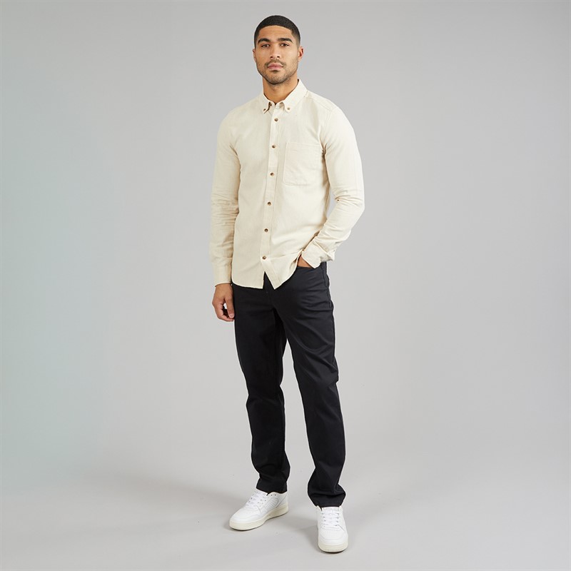 ONLY & SONS Mens Gudmund Slim Shirt Silver Lining