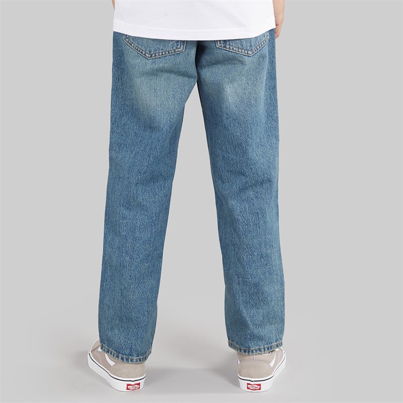 ONLY & SONS Drenge Edge Lige Pasform Jeans Medium Blue Denim