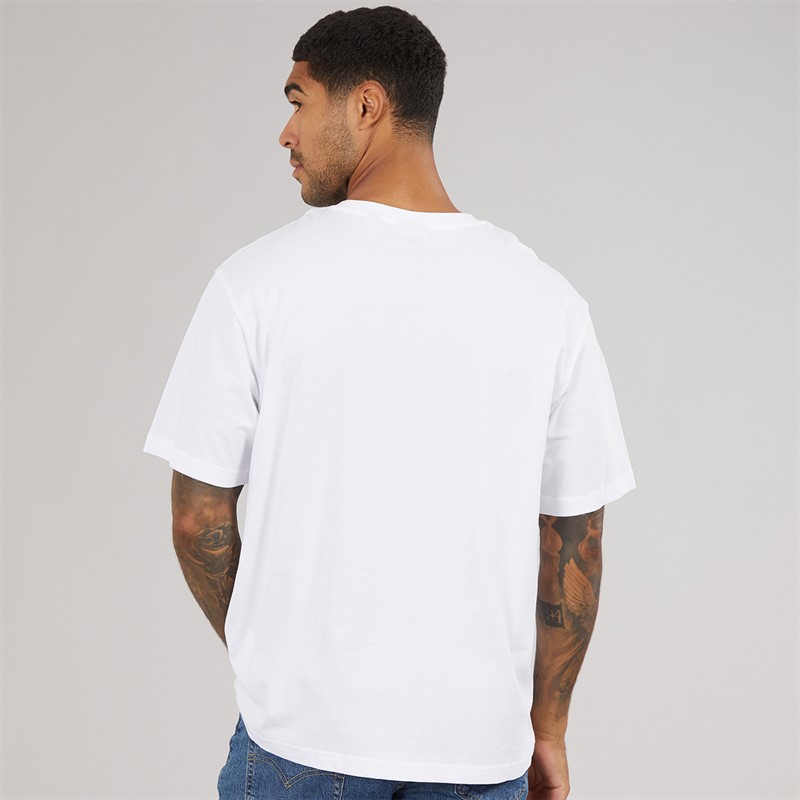 ONLY & SONS Mens Tristan Relaxed Capri T-Shirt Bright White