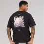 ONLY & SONS Mens Tristan Relaxed Mori T-Shirt Black Onyx