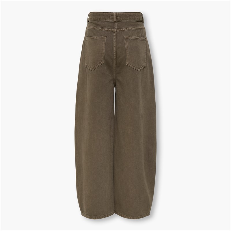 ONLY & SONS Carl jeansy o kroju balloon fit dla chłopca kolor Teak