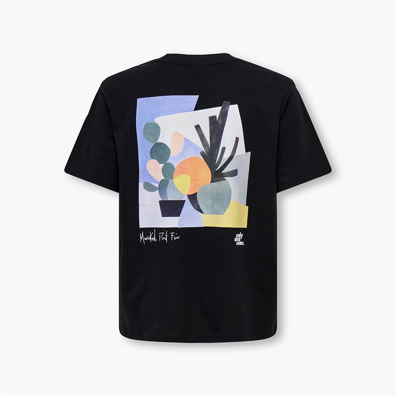 ONLY & SONS T-shirt Fred Beaufort Garçon Noir