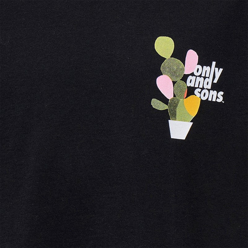 ONLY & SONS T-shirt Fred Beaufort Garçon Noir