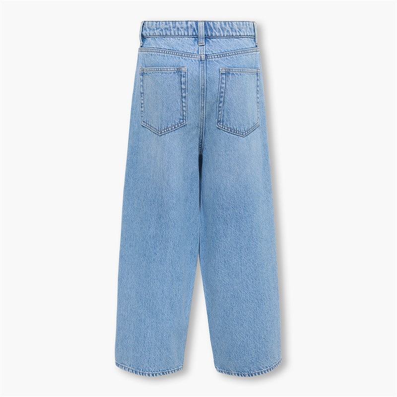 ONLY & SONS Carl jeansy o kroju balloon fit dla chłopca kolor Medium Blue Denim