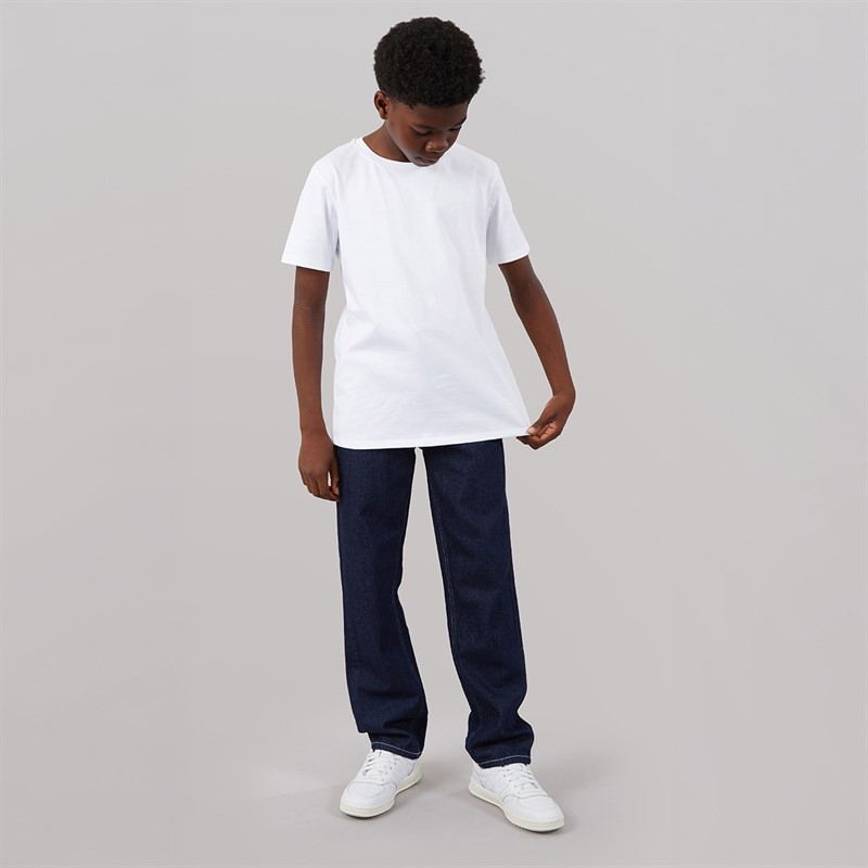 ONLY & SONS Junge Edge Straight Fit Jeans Dark Blue Denim