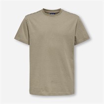 ONLY & SONS Boys Fred Life T-Shirt Desert Taupe
