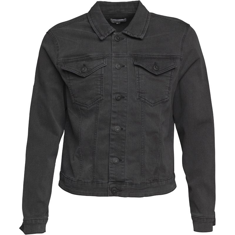 only and sons black denim jacket