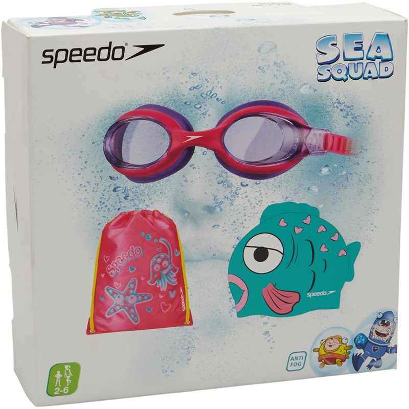 Buy Speedo Junior Girls Sea Squad Swimming Bag Set Assorted
