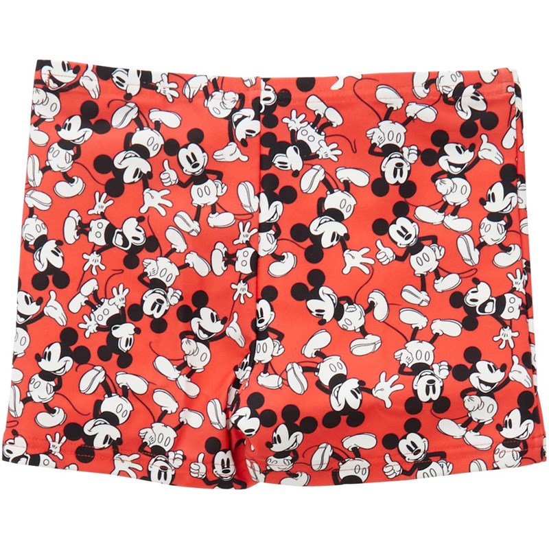 Speedo Infant Disney Mickey Mouse Aqua Shorts Reb/Black