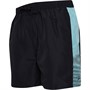 Speedo Mens Sport Vibe 16 Inch Shorts Black/Green