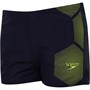 Speedo Junior Tech Placement Aqua Shorts Navy/Yellow