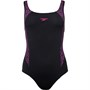 Speedo Dame Boomstar Splice Flyback Badedragt Sort