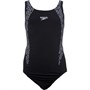Speedo Dame Boomstar Splice Flyback Badedragt Sort