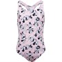 Speedo Junior Disney Minnie Mouse Allover Print Medalist Swimsuit Pink/Black