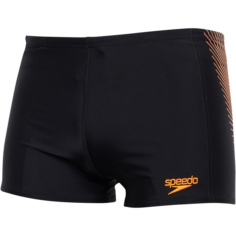Speedo Herrer Pment Aqua Svømme Shorts Sort