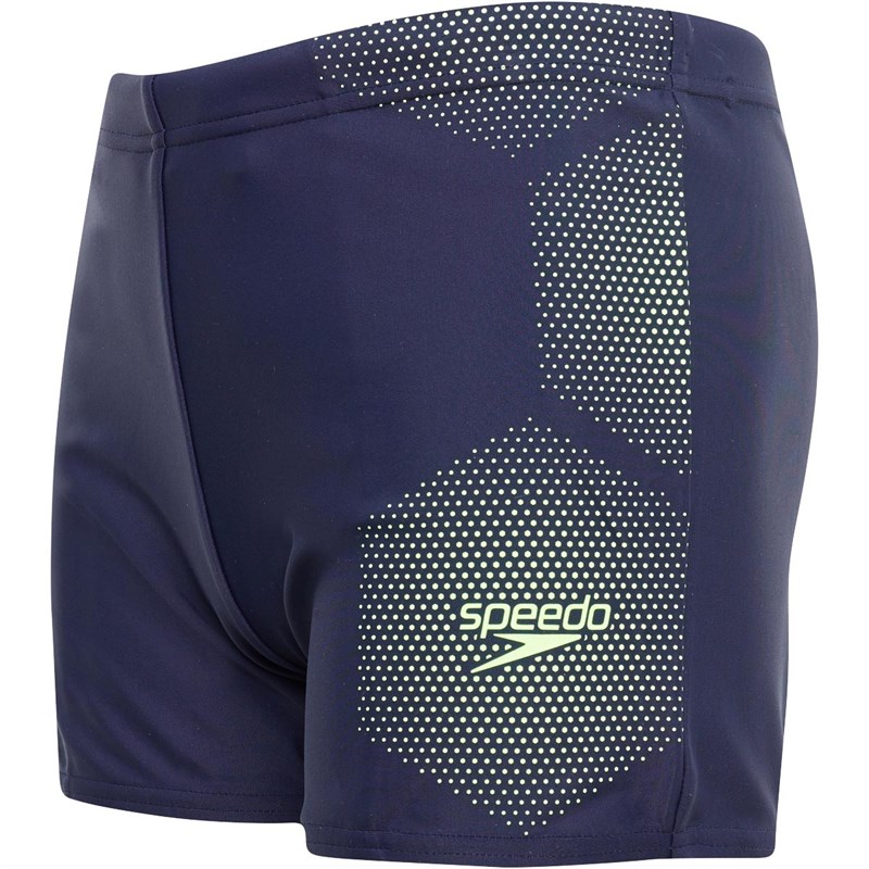 Speedo Aquashort Medley Logo Pour Garçon - Coupe Confort, Idéal Pour La Piscine Ou La Plage - Taille 11-12 Ans