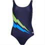 Speedo Damskie Pment U-Back Stroje Kąpielowe Granatowy
