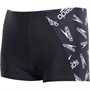 Speedo Drenge Allover Panel Aqua Svømme Shorts Sort