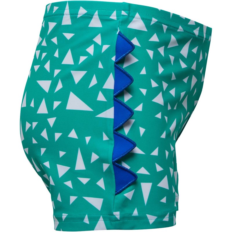 Speedo Junior Corey Croc Allover AquaShorts Green/Blue
