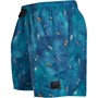 Speedo Mens Digital Printed 14 Inch Water Shorts Blue/Blue