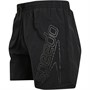Speedo Mens Boom Logo 16 Inch Water Shorts Black/Grey