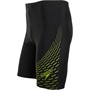Speedo Mens Medley Logo Jammer Black/Green