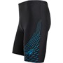 Speedo Mens Medley Logo Jammer Shorts Black/Blue