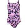 Speedo Junior Girls Hyperboom Medalist Swimsuit Navy/Pink