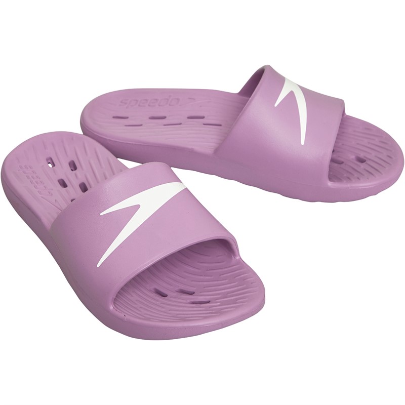 Speedo Womens One Piece Slides Purple