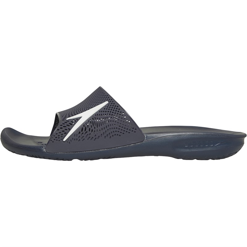 Speedo Mens Atami II Max Slides Navy/White