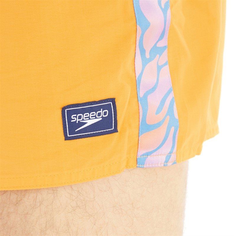 Speedo Mens Retro 13 Inch Watershorts Yellow